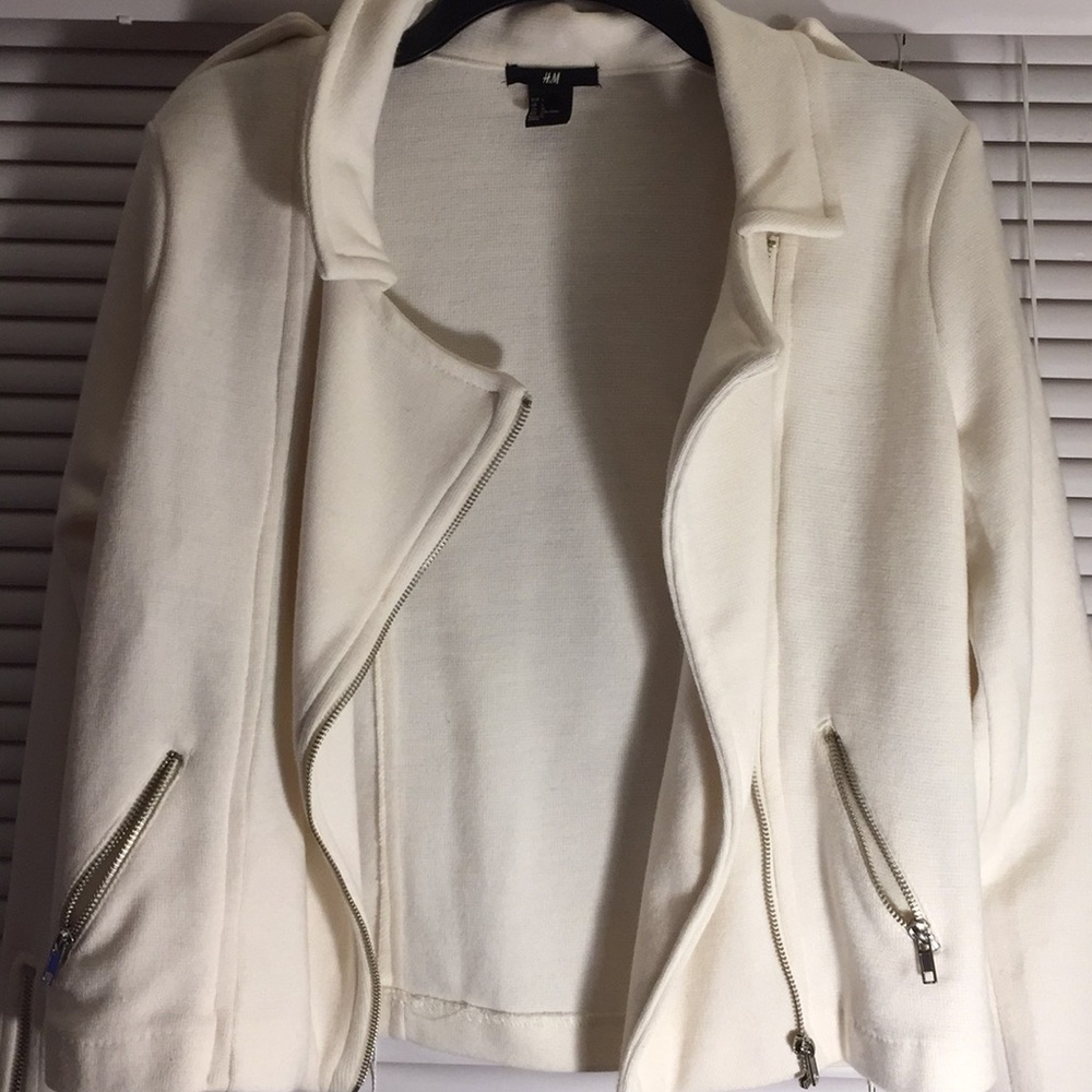 Cute little white jacket